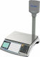 iScale Electronic Retail Scale with Column with Weighing Capacity of 30kg and Division 10gr