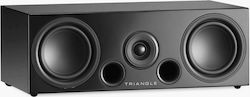 Triangle Elara LN-02 Boxă Hi-Fi Central 60W 2 Nr. de șoferi L48.5xA26xÎ16.5cm. Negru