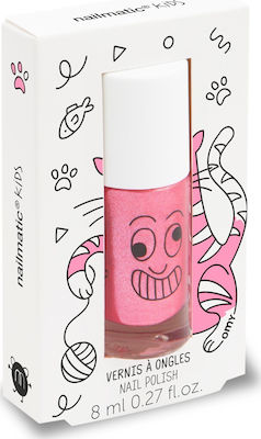 Nailmatic Kids Vernis A Ongles Kids Nail Polish Kitty Candy Pink Glitter