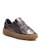 Puma Basket Platform Luxe Sneakers Silver