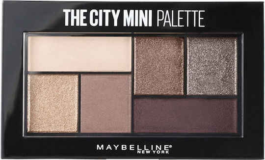 Maybelline The City Mini Eye Shadow Palette in Solid Form 410 Chill Brunch Neutrals 6gr