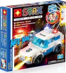 Light Stax Building Block Flashing Police Car for 6+ years 125pcs