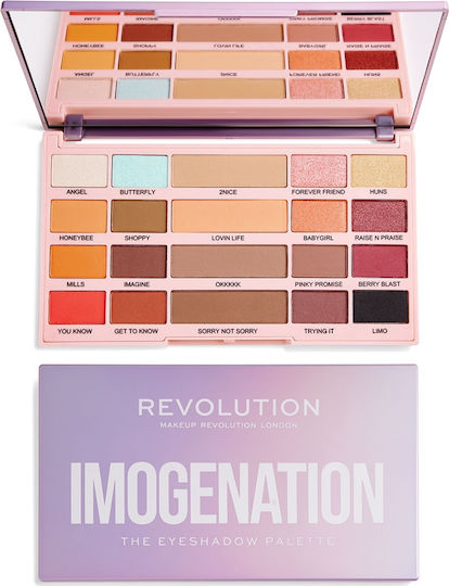 Revolution Beauty X Imogenation Палитра със Сенки за Очи в Пресована Пудра 20.8гр