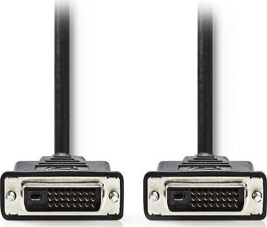 Nedis Cable DVI-D male - DVI-D male 2m (CCGP32000BK20)