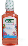 GUM Στοματικό Διάλυμα Junior 300ml με Γεύση Φράουλα για 6+ χρονών