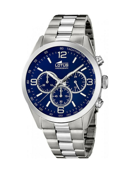 Lotus Watches Мъжки Часовник 43мм Хронограф На ...