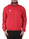 Umbro Men's Jacket Waterproof Red