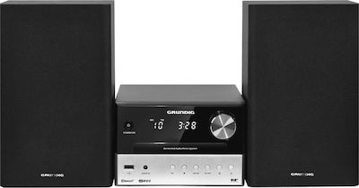 Grundig Sound System 2 CMS 3000 BT GLR7640 30W with CD Player and Bluetooth Black