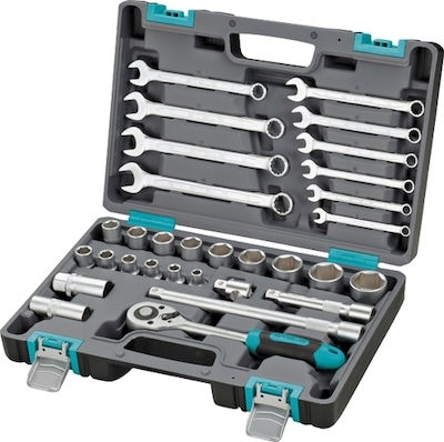 Stels Tools B14102 Καστάνια με Καρυδάκια 1\2" 31τμχ | Skroutz.gr