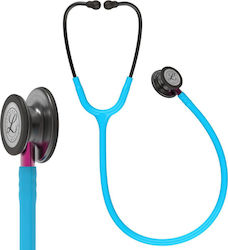 3M Littmann Classic III Adults Non Chill Double Head Stethoscope Light Blue