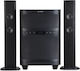 Fenda Sistem audio 2.1 T-200X 70W cu Media digitale Player și Bluetooth Negru
