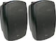 Master Audio Passive Wall-mounted Speakers 50W NB800T (Pair) 24.4x24x37.8cm Black