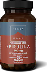 TerraNova Spirulina 500mg 50 φυτικές κάψουλες TerraNova Spirulina 500mg 50 φυτικές κάψουλες
