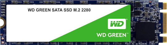 Western Digital WD Green SSD 480GB Тип M.2 С Връзка SATA III WDS480G2G0B