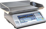 ICS Nagata Electronic Commercial Retail Scale 30kg/10gr με Τάσι ΕΡΒ-30