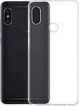 TPU Ultra Slim Silicone Back Cover Transparent (Redmi Note 6 Pro)