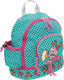 Laken Turquoise Backpack with Insulated Area Σχολικό Ισοθερμικό Τσαντάκι Φαγητού Πλάτης Τιρκουάζ