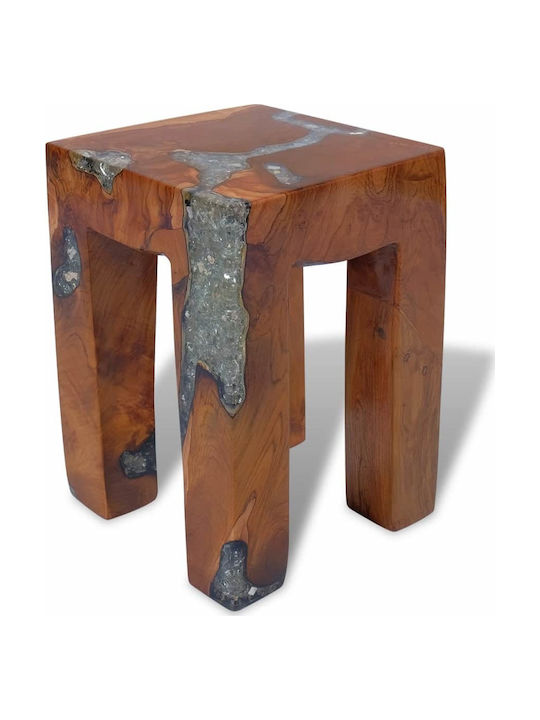 Stools For Living Room Wooden Brown 1pcs