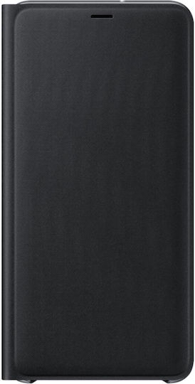 Samsung Wallet Piele artificială Negru (Galaxy A7 2018)