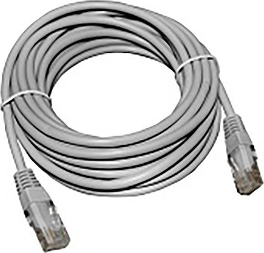 Adeleq U/UTP Cat.5e (Gigabit) Καλώδιο Δικτύου Ethernet 20m Γκρι