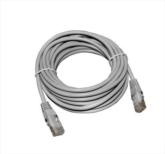 Adeleq U/UTP Cat.6 Ethernet Network Cable 15m Gray