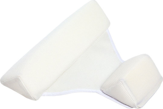 Greco Strom Baby- und Kinderkissen Anti-Roll Weiß 53x13cm