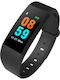 I9 Activity Tracker with Heart Rate Monitor Black