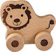 Joueco Ζωάκι Rolling Animal Natural Lion από Ξύ...