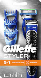 Gillette Styler Face Electric Shaver with Batteries