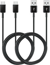 Samsung USB 2.0 USB Typ-C Männlich - USB-A 1,5m (EP-DG930MBEGWW) 2 Stück Samsung USB 2.0 USB Typ-C Männlich - USB-A 1,5m (EP-DG930MBEGWW) 2 Stück