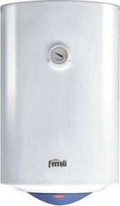 Ferroli Hydrotech MT Ηλεκτρομπόιλερ 80lt Inox Κάθετο 4kW