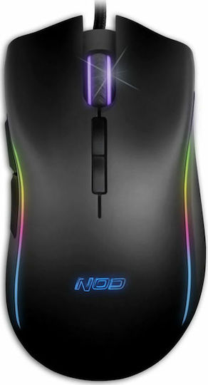 NOD TA-50 RGB Gaming Ποντίκι 7200 DPI Μαύρο