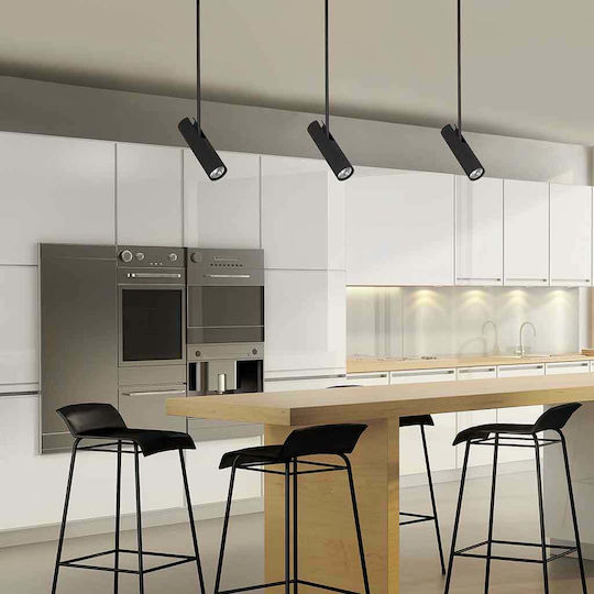 Nowodvorski Eye Super Black-A Pendant Light Black with Socket GU10