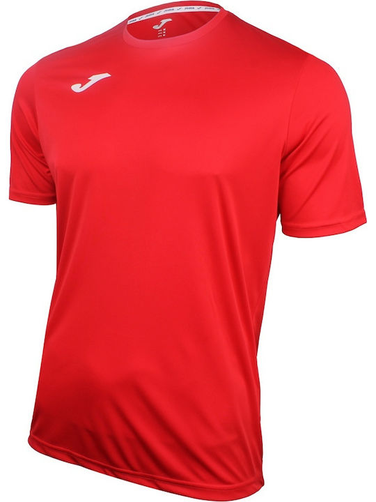 Joma Combi T-Shirt Men's Athletic T-shirt Short Sleeve Red