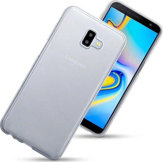 Terrapin TPU Gel Umschlag Rückseite Silikon Transparent (Galaxy J6+)