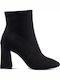 Migato Women's Ankle Boots with High Heel Black ST6023-14