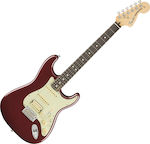 Fender Ηλεκτρική Κιθάρα American Performer με HSS Διάταξη Μαγνητών και Tremolo Ταστιέρα Rosewood σε Χρώμα Aubergine