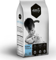 Amity Premium Puppy 3kg Ξηρά Τροφή με Λίγα Σιτηρά για Κουτάβια με Κοτόπουλο και Ρύζι