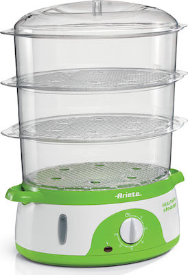 Ariete 0911 Food Steamer with 3 Steaming Decks 9lt