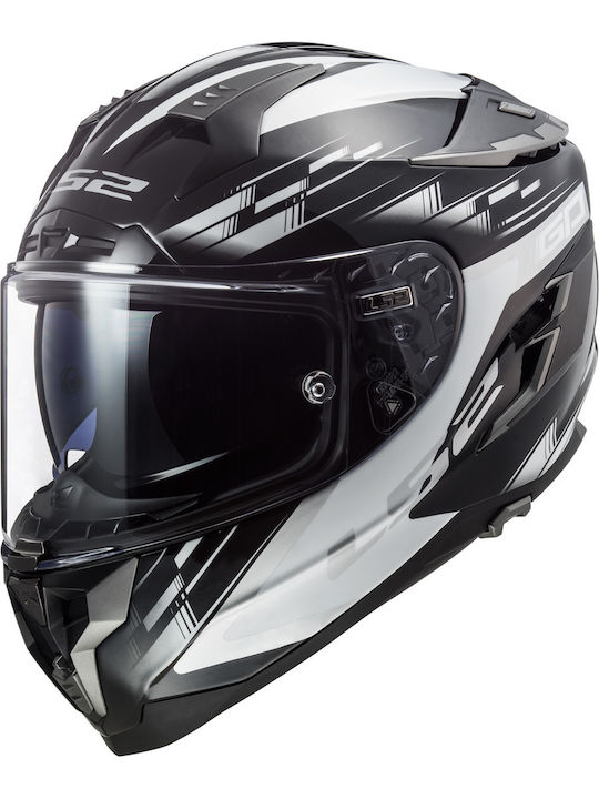 LS2 FF327 Challenger GP Black/White Κράνος Μηχανής Full Face 1420gr με ...