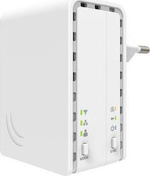 MikroTik PWR-Line AP Powerline για Ασύρματη Σύνδεση Wi‑Fi 4 και Θύρα Ethernet