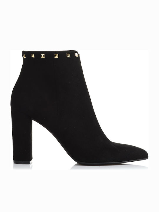 Mourtzi Suede Women's Ankle Boots Black