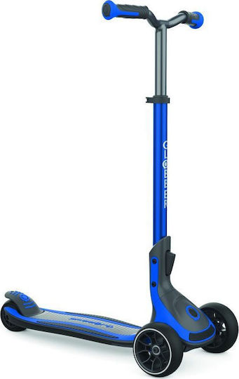 Globber Kids Scooter Foldable Ultimum 3-Wheel for 5+ Years Blue