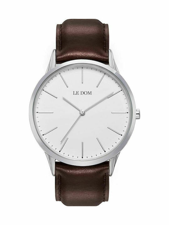 Le Dom Classic Ανδρικό Ρολόι 40mm Μπαταρίας με ...
