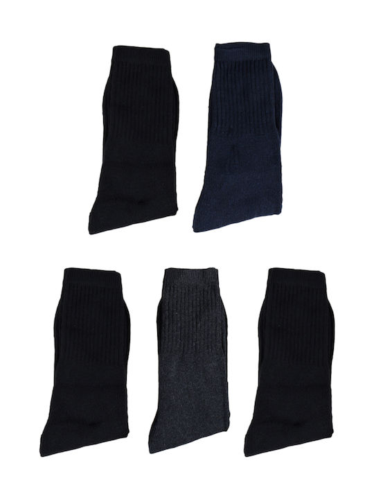 Jepa 60-1705 Αθλητικές Κάλτσες Πολύχρωμες 5 Ζεύγη
