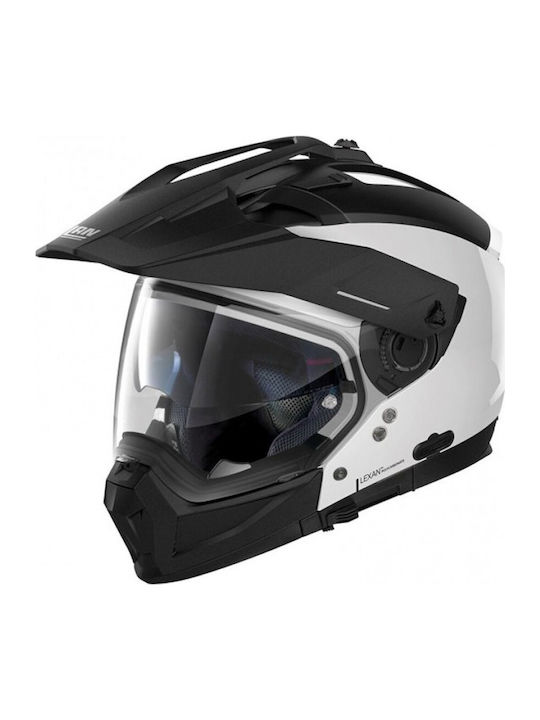 Nolan N70-2 X Special N-Com On-Off Helmet with Sun Visor ECE 22.05 15 Pure White NOON702X15