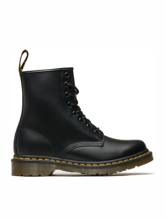Dr. Martens 1460 Smooth 8 Eye Leather Women's Ankle Boots Black