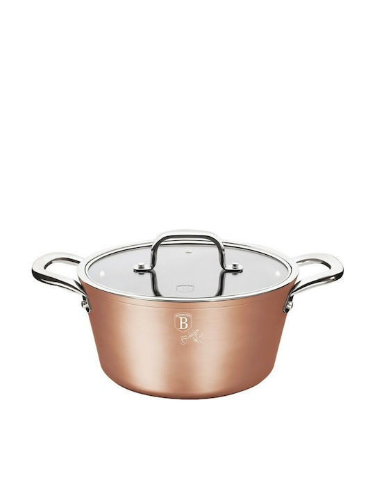 Berlinger Haus Bronze Titan Collection Дълбока Тенджера от Алуминий 2.5лт / 20см