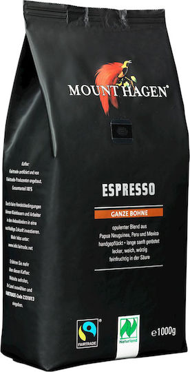 Vio Agros Espresso Kaffee Organic Bohnen 1kg
