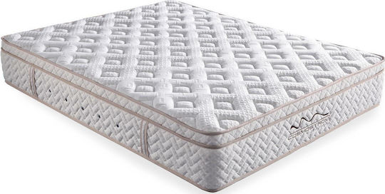 Cosmostrom Memory Silk Υπέρδιπλο Ανατομικό Στρώμα Memory Foam / Foam 160x200x30cm με Ανεξάρτητα Ελατήρια & Ανώστρωμα